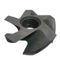 Degassing graphite shaft rotor Impeller for Aluminium Degassing